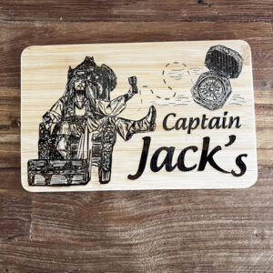 Captain Jack's ontbijtbordje