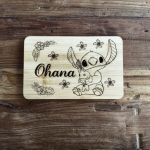 Ohana Stitch ontbijtbordje