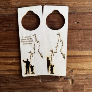 Walt en Mickey Deurhanger